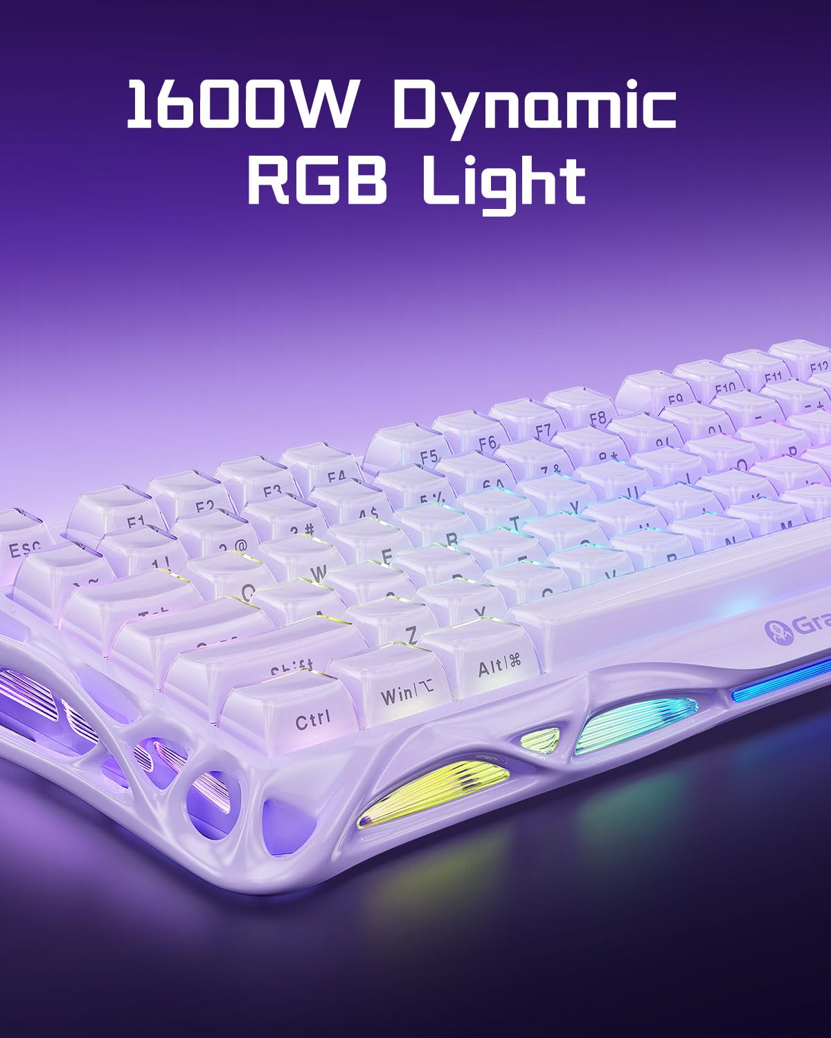 Amazon.com: GravaStar Mercury V75 Gaming Keyboard – Hall‑Effect